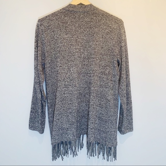 Style & Co | Open-Front Fringe Cardigan - Picture 3 of 8